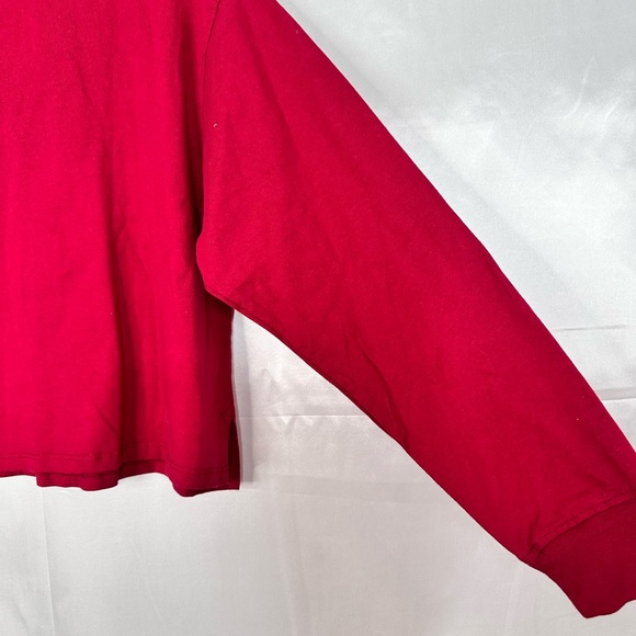 Mighty Fine Cropped Rugby Shirt Pink "10" NWT Size multiple - Picture 8 of 11